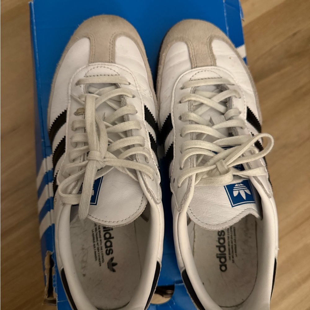 Adidas Samba - White and Black